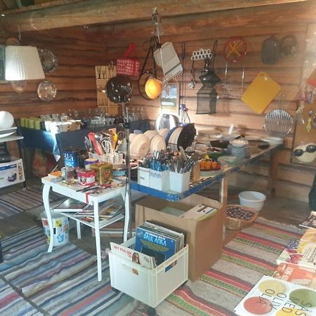 Stugor Storsjoens Strand Hackas Kültér fotó