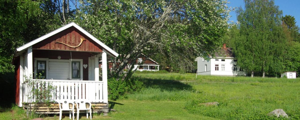 Stugor Storsjoens Strand Hackas Kültér fotó